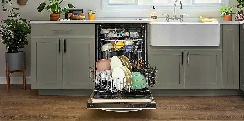 whirlpool-dishwasher-open